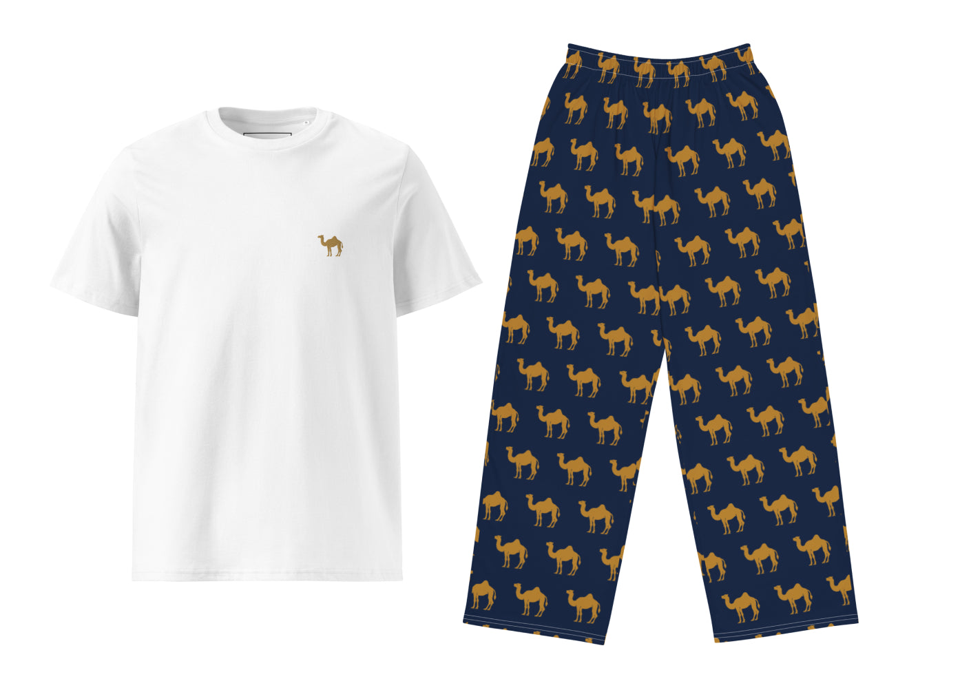 Camel (Navy) T-Shirt & Pants set