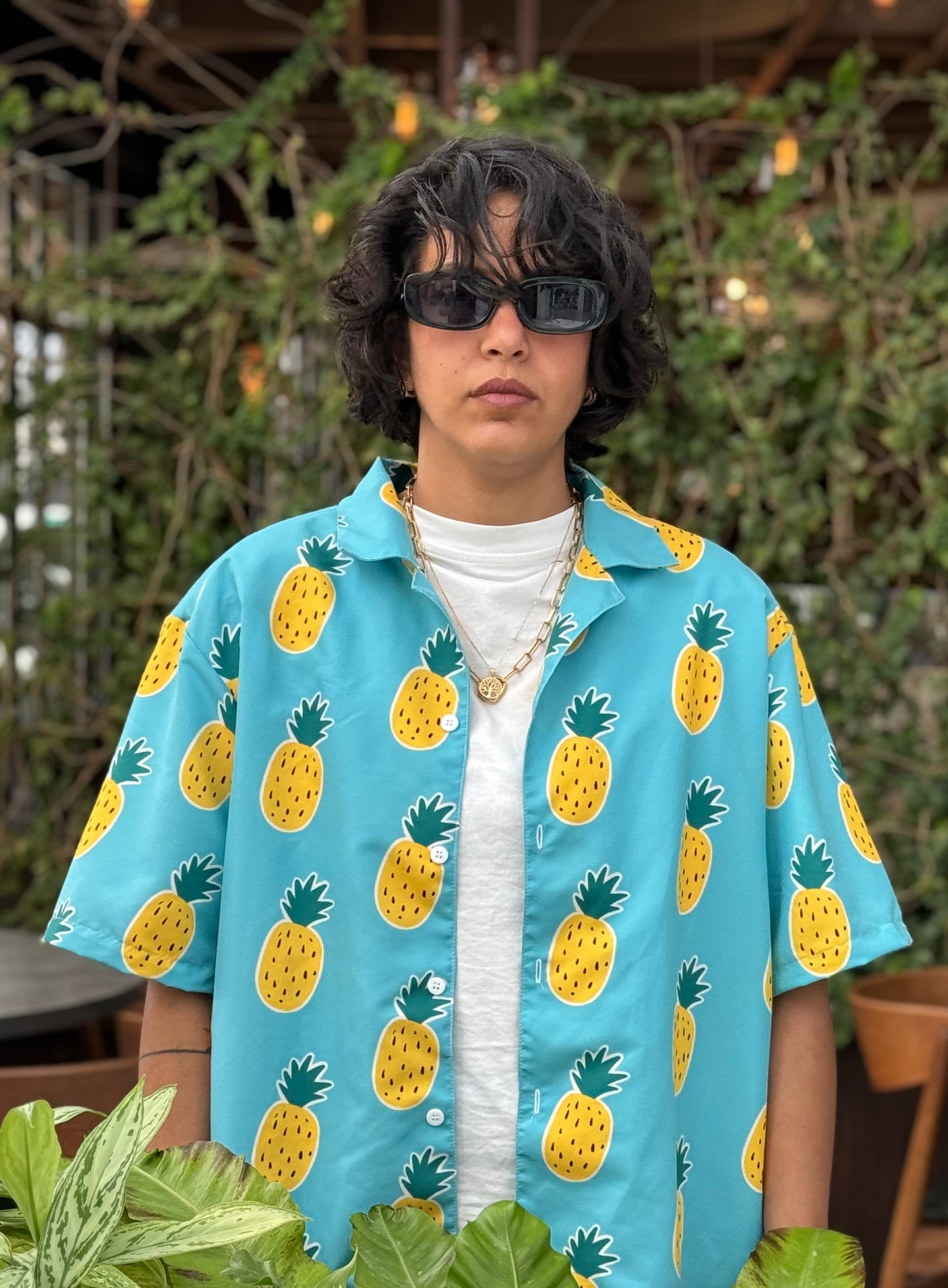 Pineapple - Unisex Button Shirt