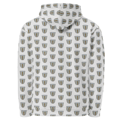 Finjan Pattern - All-Over Print Recycled Unisex Hoodie