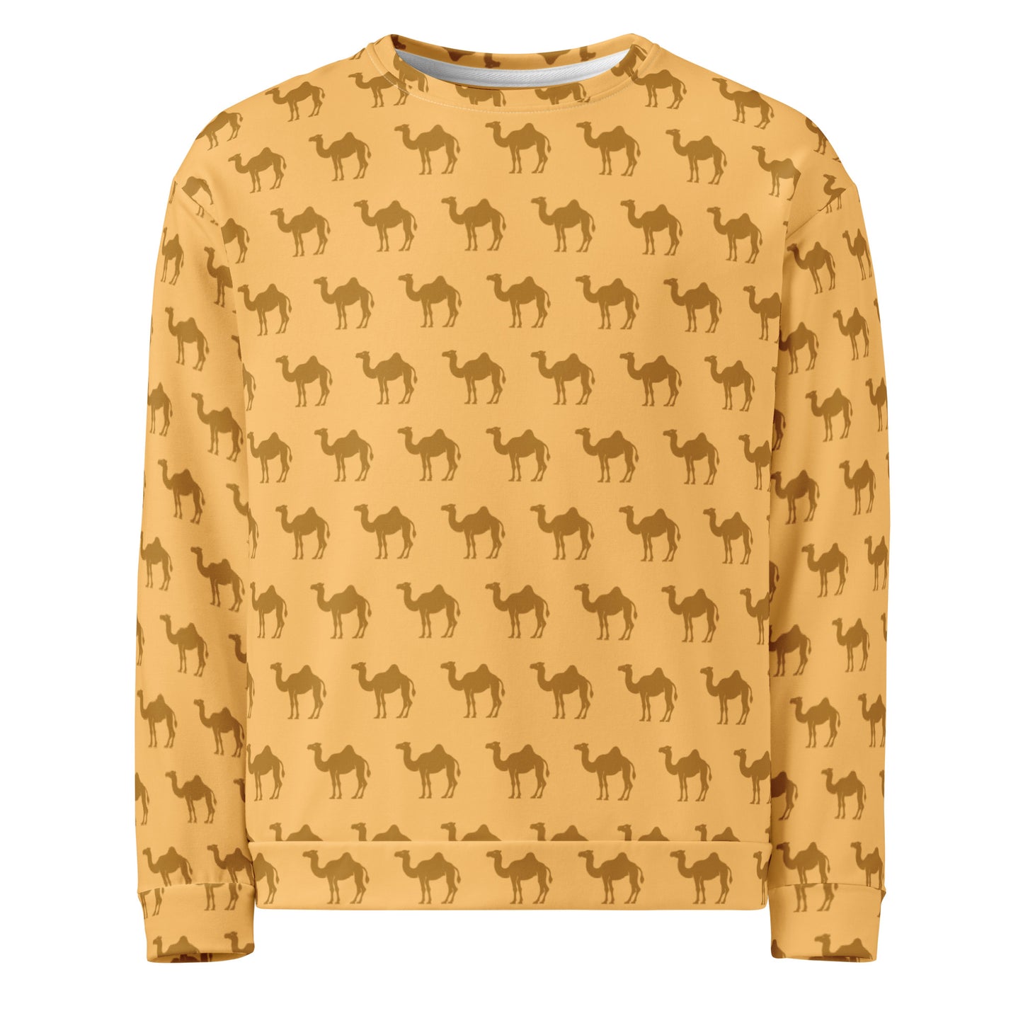 Camel Pattern - All-Over Print Unisex Sweatshirt