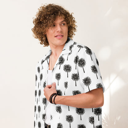 Palm Trees - Unisex Button Shirt