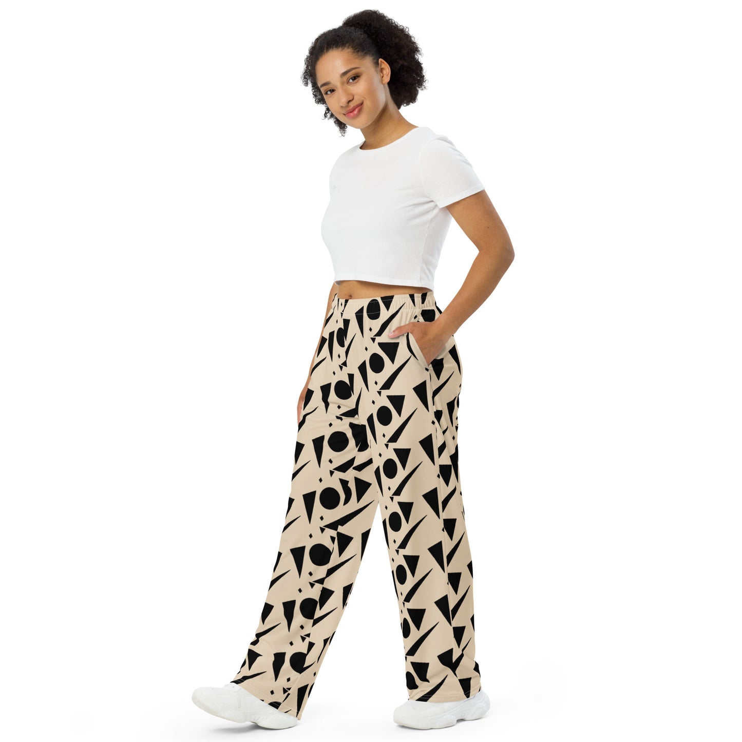 Shapes - Unisex Wide-Leg Pants