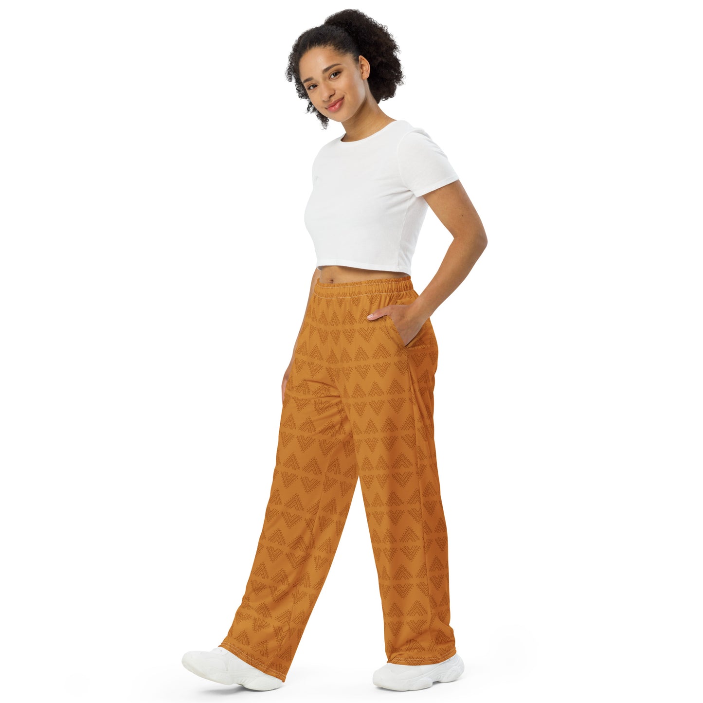 Bohemian Triangle - Unisex Wide-Leg Pants