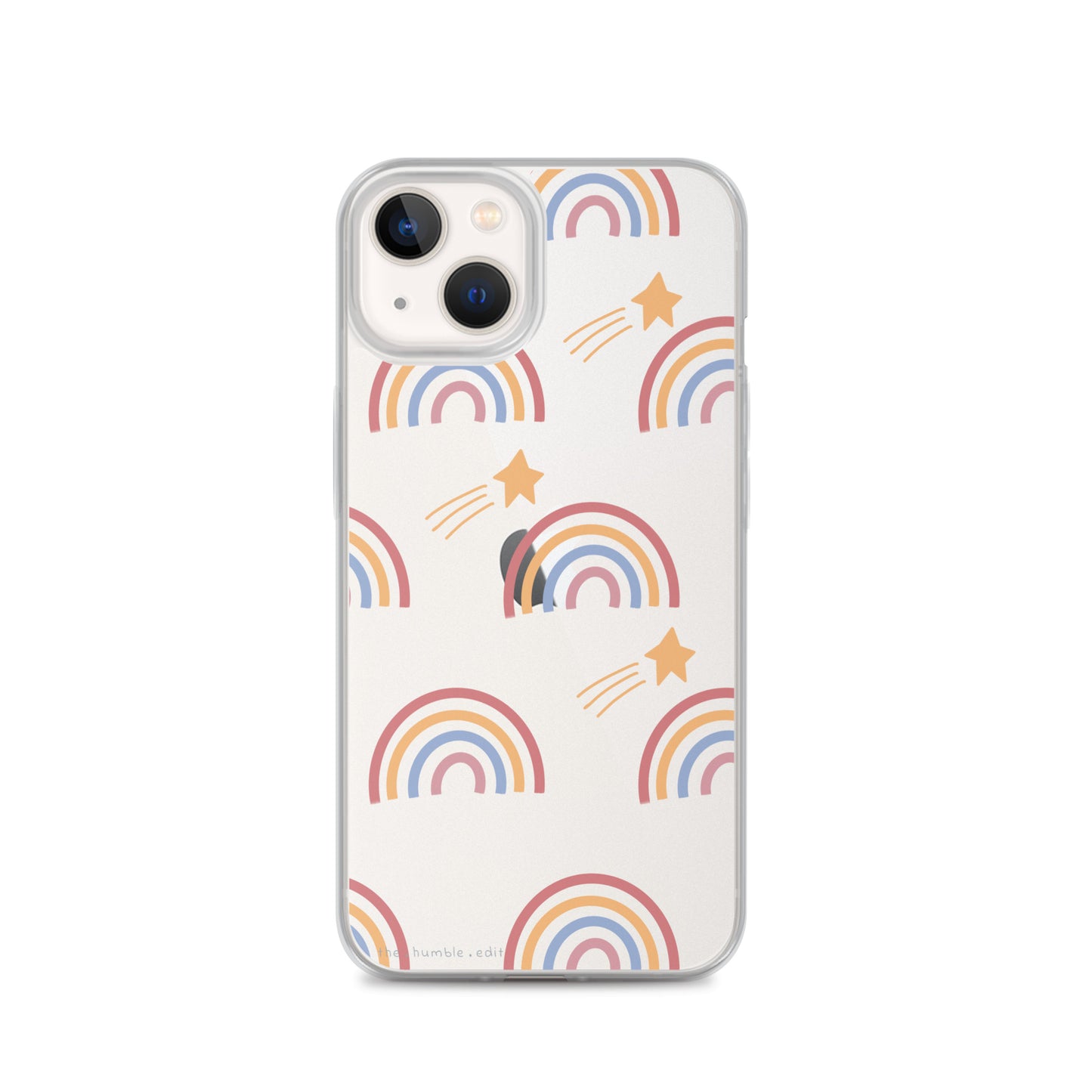 Rainbows & Shooting Stars - Clear Case for iPhone®