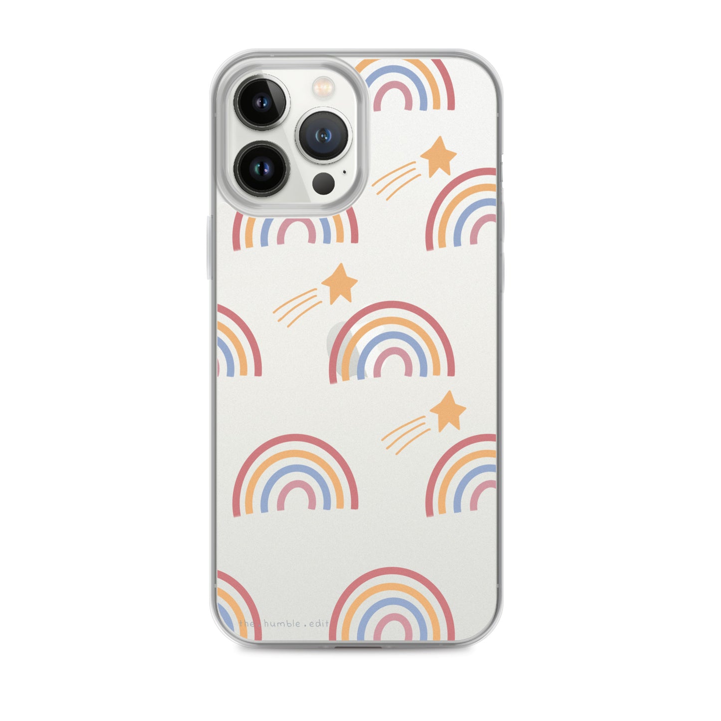 Rainbows & Shooting Stars - Clear Case for iPhone®