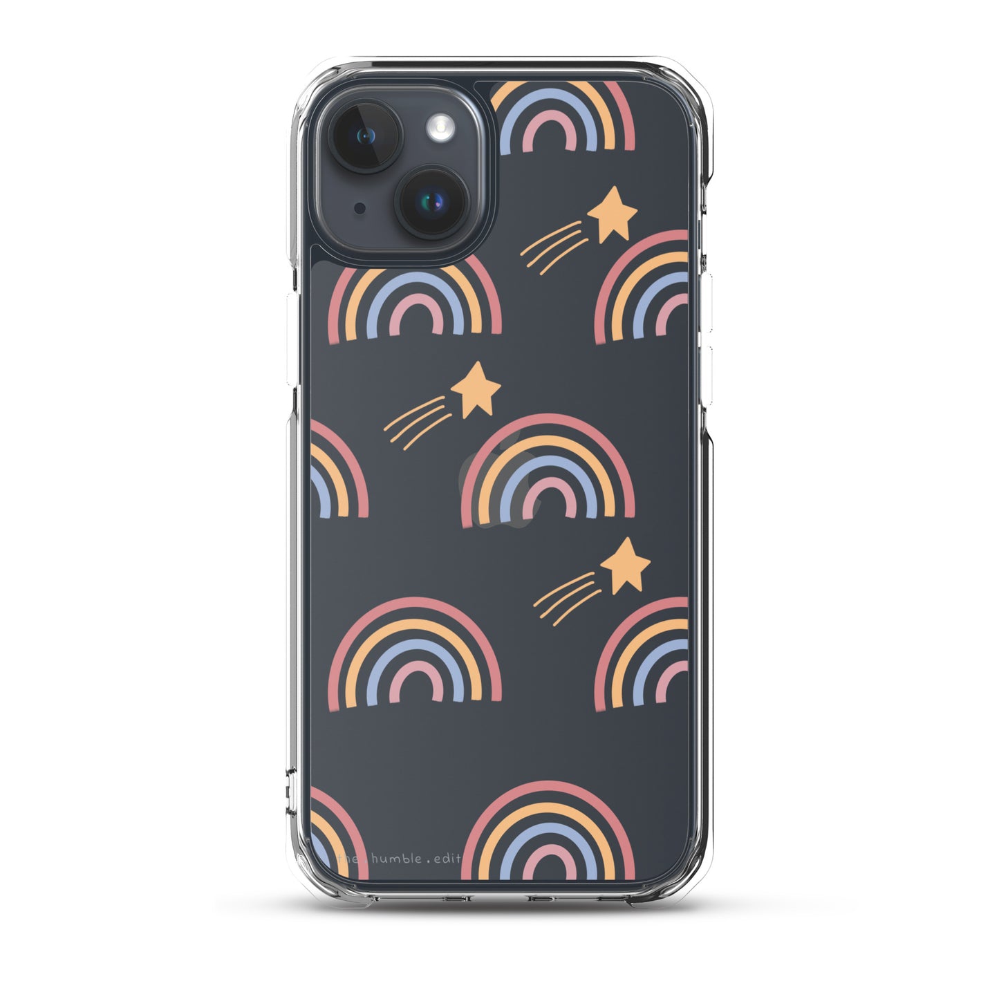 Rainbows & Shooting Stars - Clear Case for iPhone®