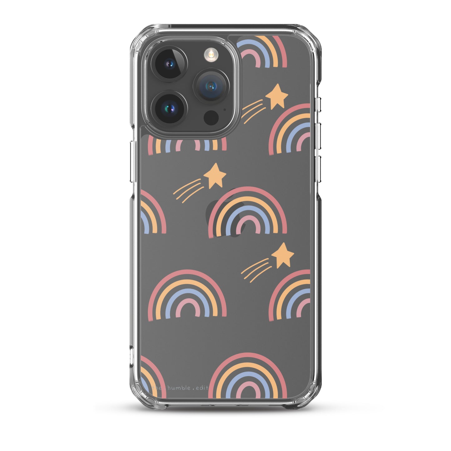 Rainbows & Shooting Stars - Clear Case for iPhone®