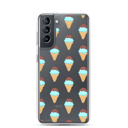 Ice Cream - Clear Case for Samsung®