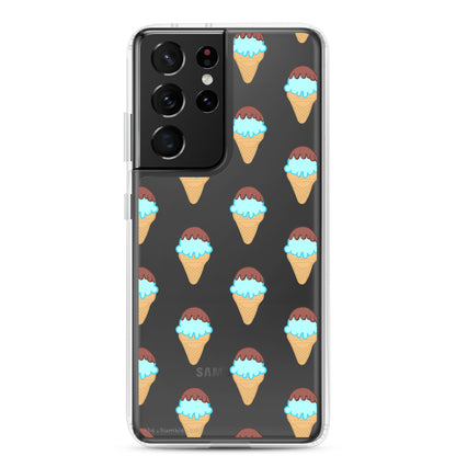 Ice Cream - Clear Case for Samsung®
