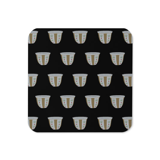FInjan Pattern - Cork-back Coaster