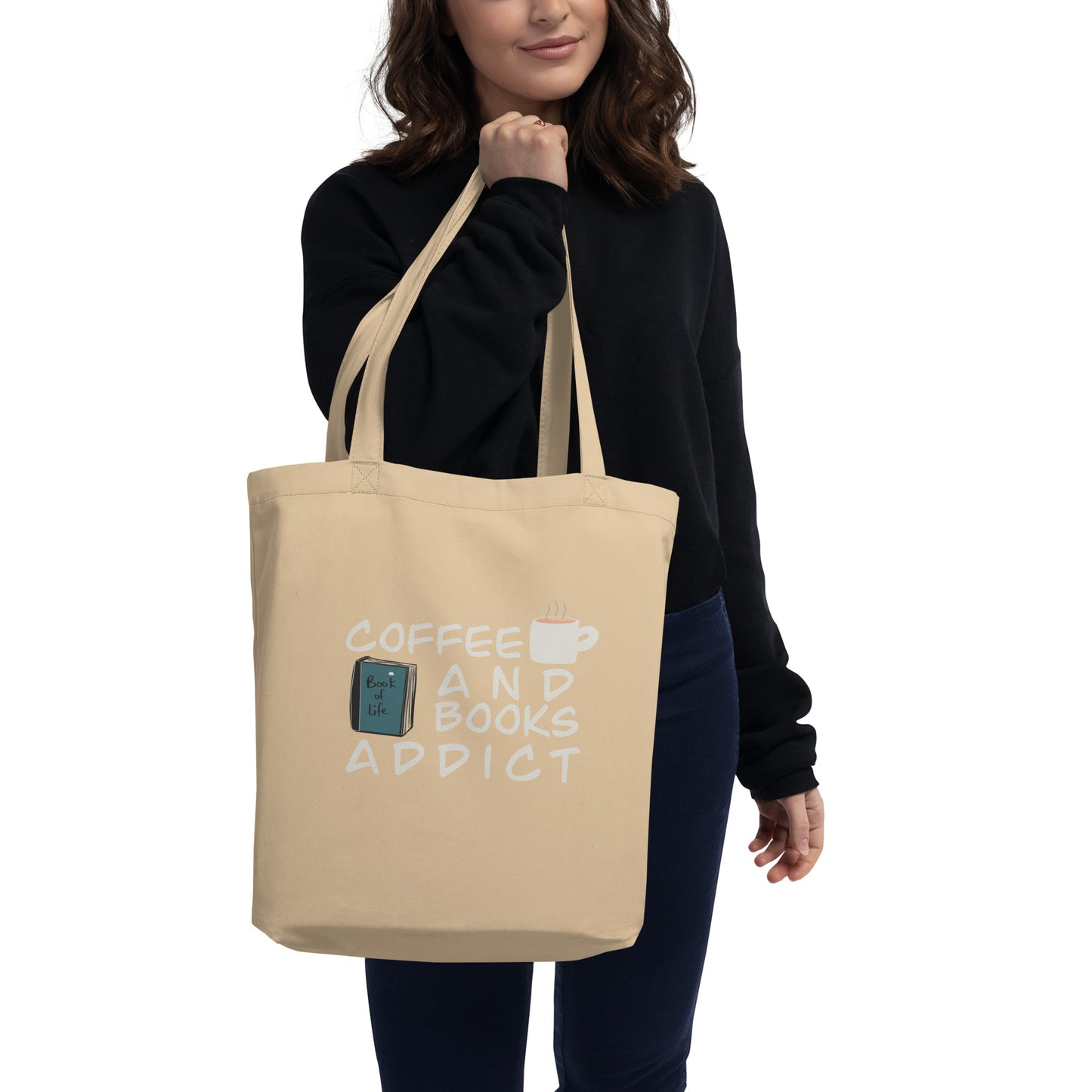 Coffee & Books Addict - Eco Tote Bag