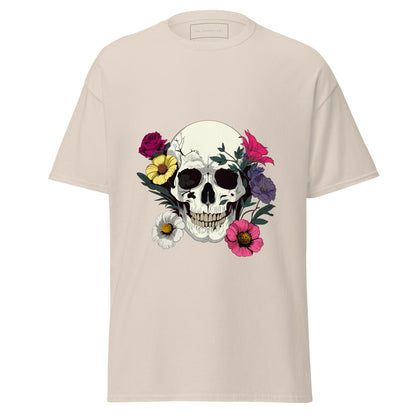 Skull & Flowers - Unisex Classic Tee