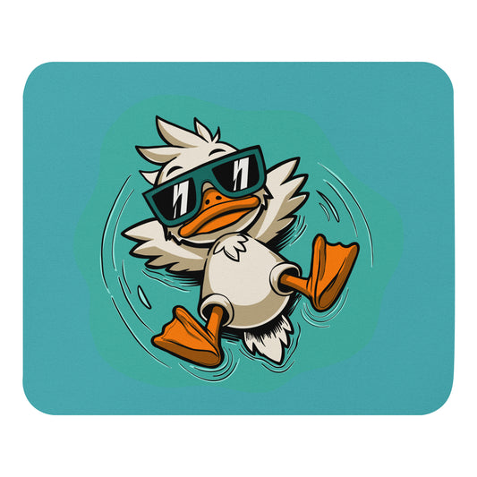 Relaxing Duck - Mouse Pad