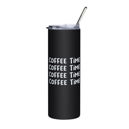 Coffee Time - Stainless Steel Tumbler