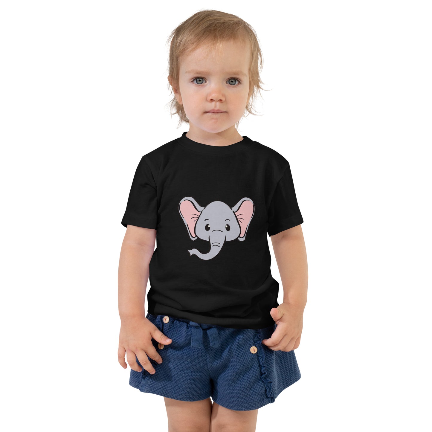 فيل - قميص بأكمام قصيرة للأطفال