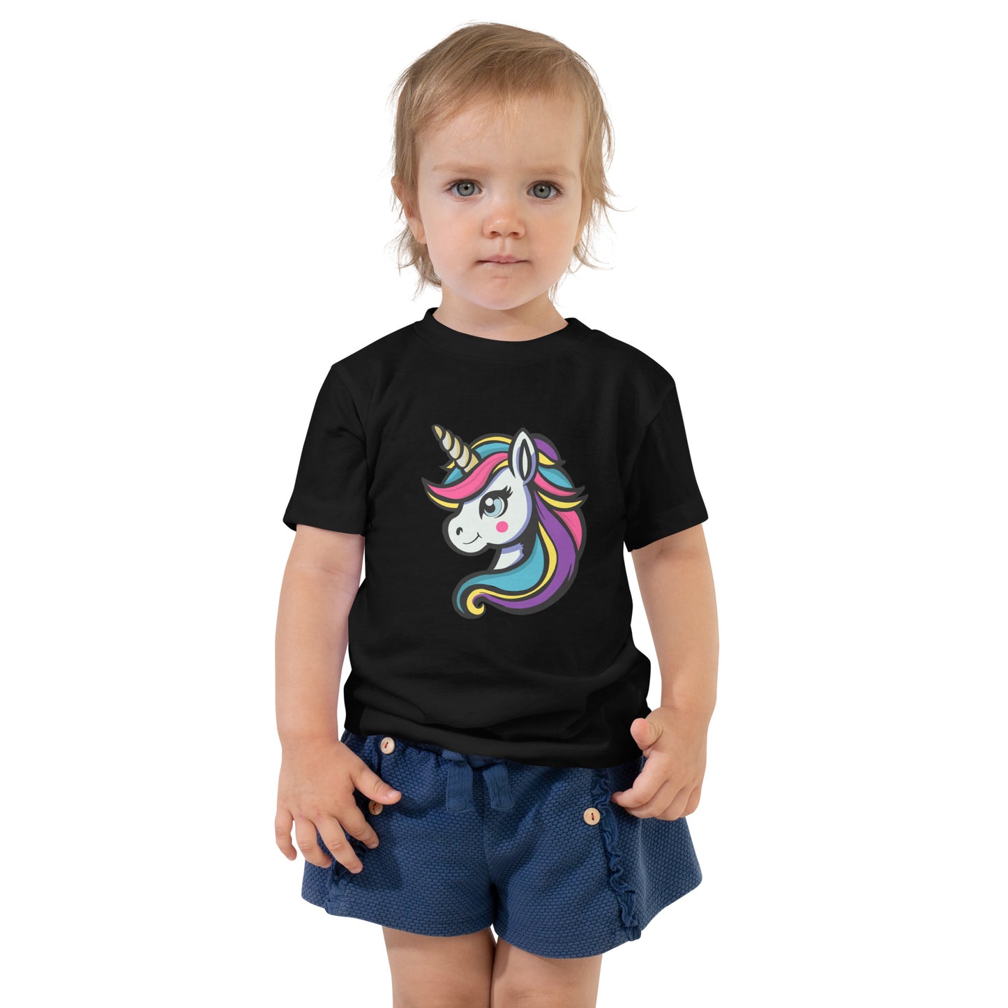 يونيكورن - قميص بأكمام قصيرة للأطفال