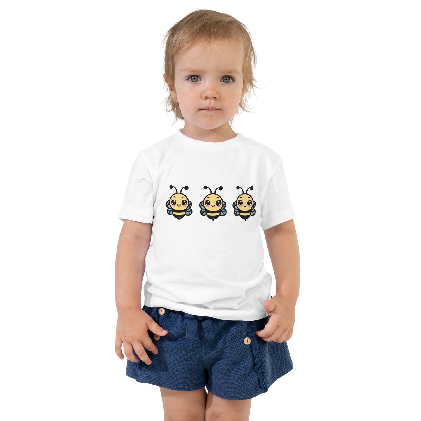 النحلة اللطيفة - قميص بأكمام قصيرة للأطفال