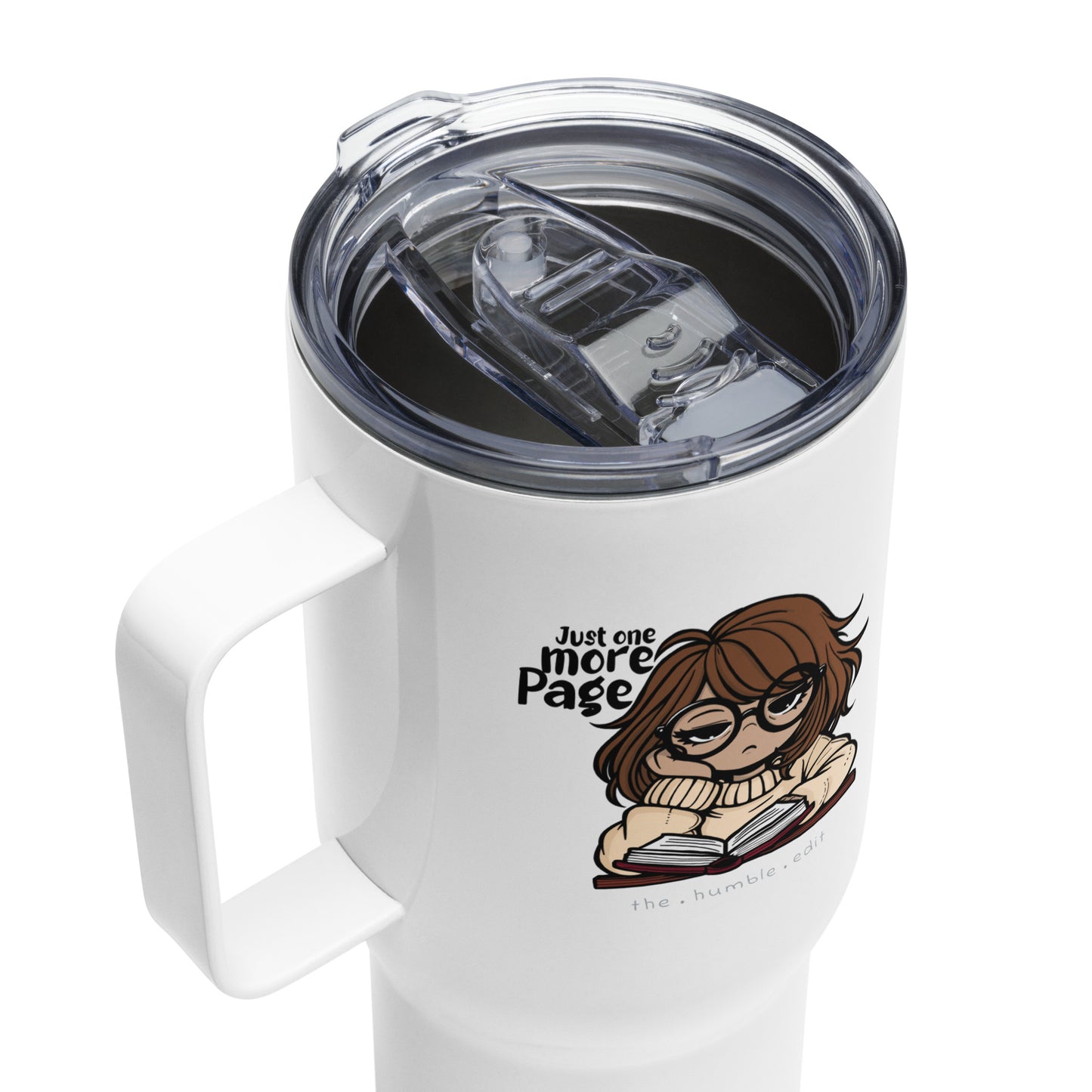 Just One More Page - Travel Mug