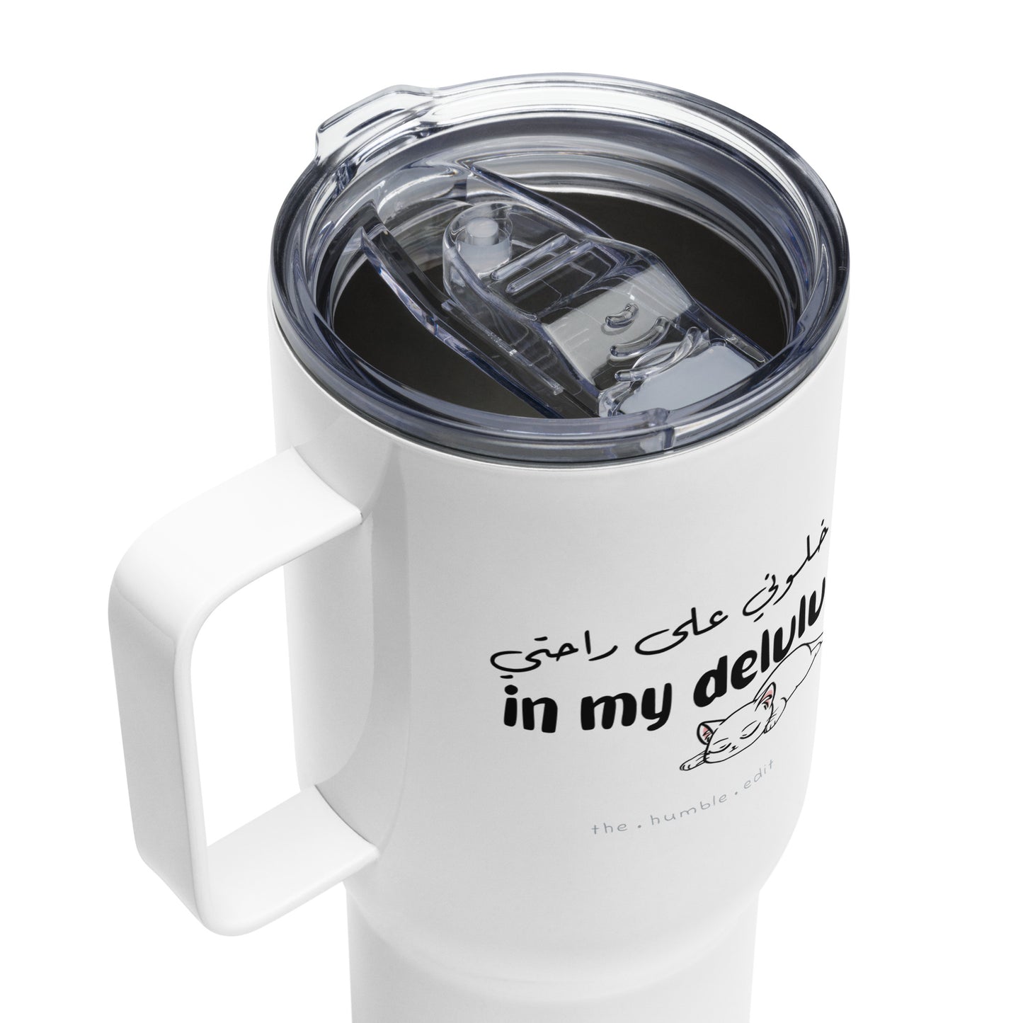 Leave Me in my Delulu - Travel Mug