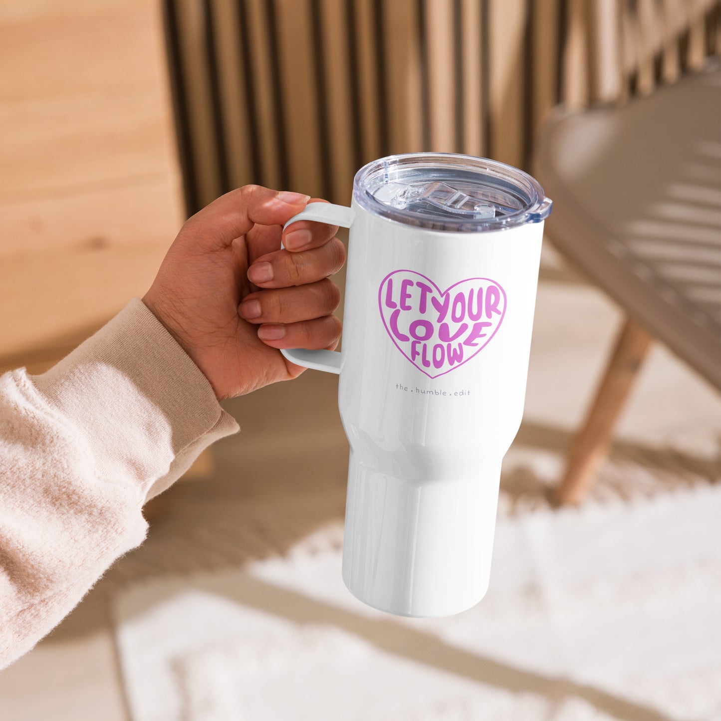 Let Your Love Flow - Travel Mug