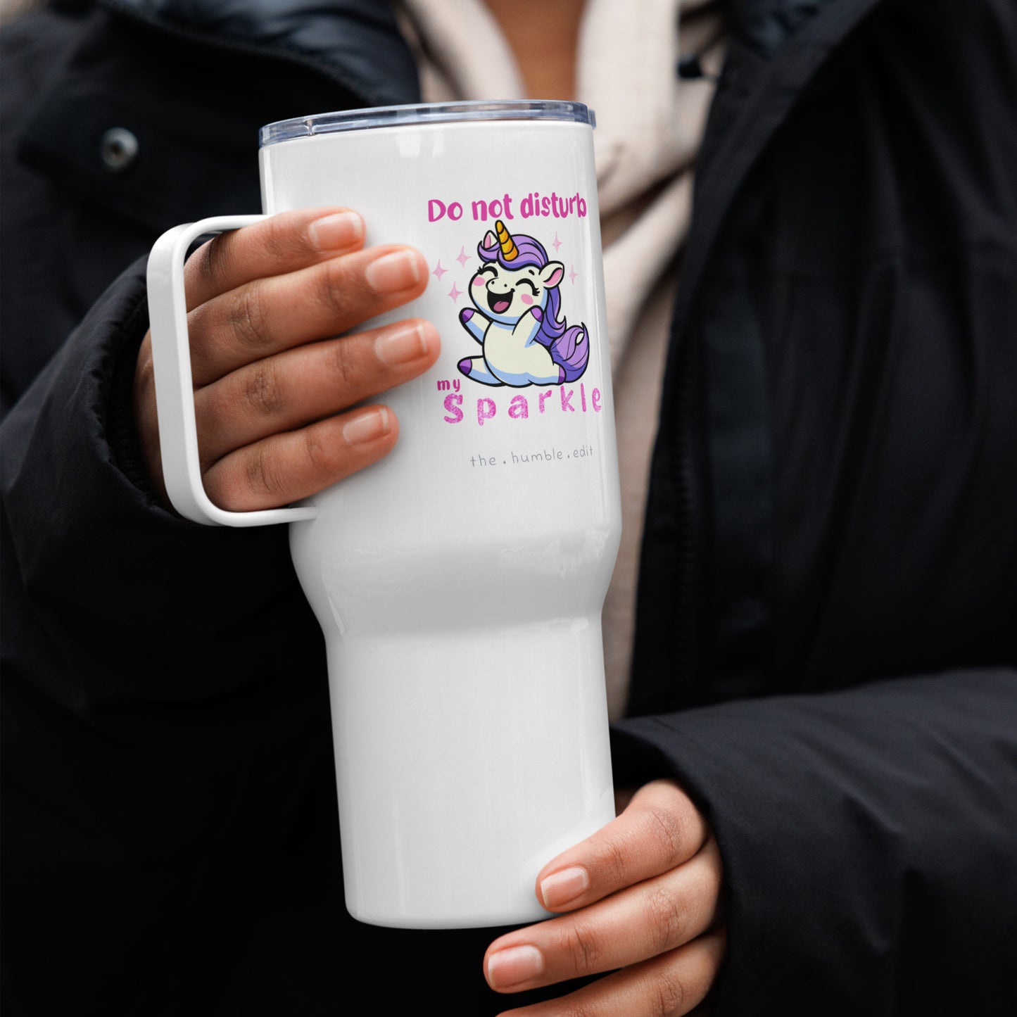 Do Not Disturb My Sparkle - Travel Mug