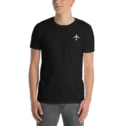 Aeroplane (small) - Unisex SoftStyle T-Shirt