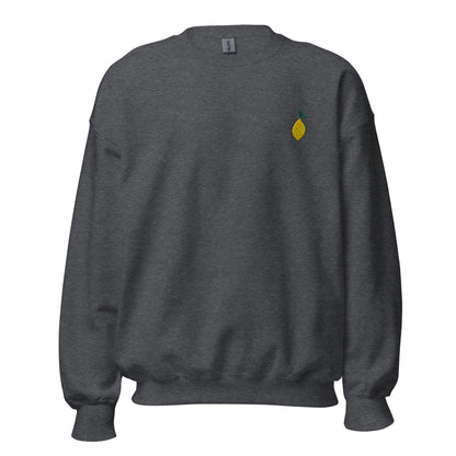 Lemon - Embroidered Unisex Sweatshirt