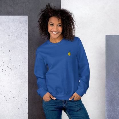 Lemon - Embroidered Unisex Sweatshirt