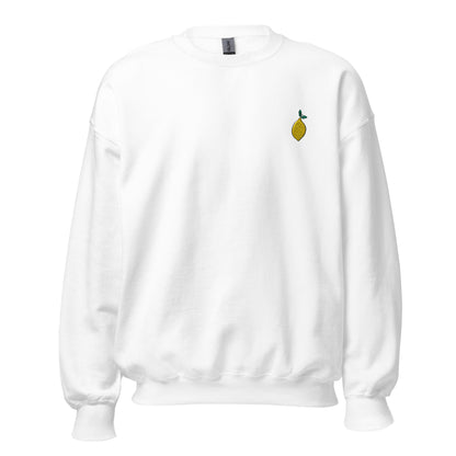 Lemon - Embroidered Unisex Sweatshirt