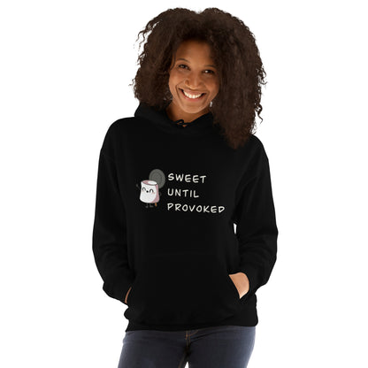 Sweet Until Provoked - Lightweight Unisex Hoodie