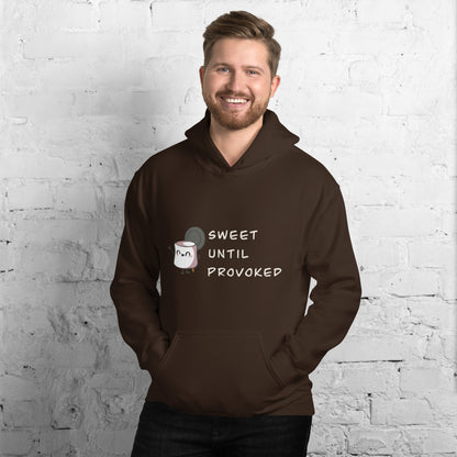 Sweet Until Provoked - Lightweight Unisex Hoodie