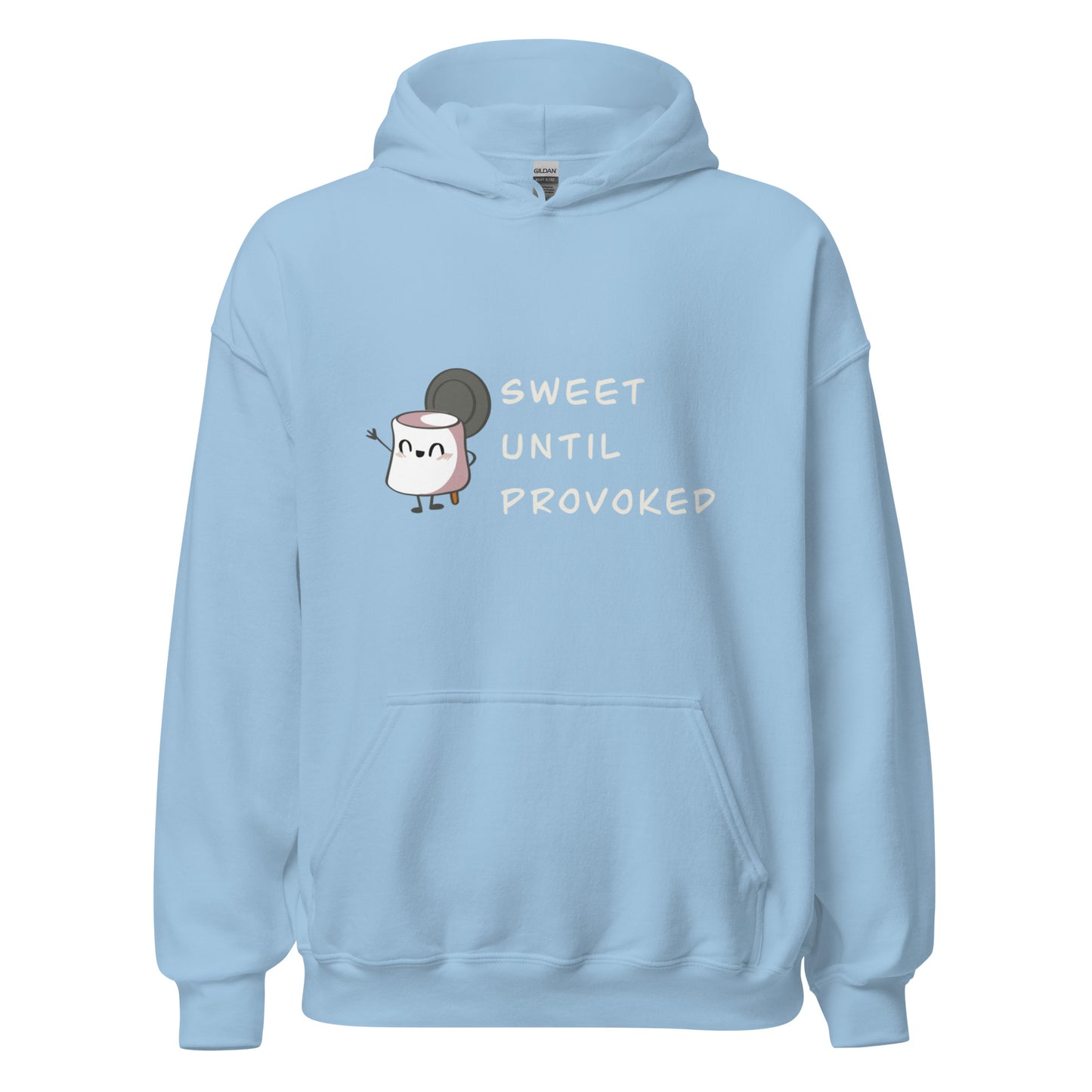 Sweet Until Provoked - Lightweight Unisex Hoodie