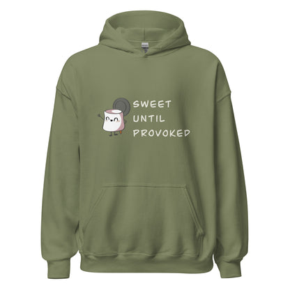 Sweet Until Provoked - Lightweight Unisex Hoodie