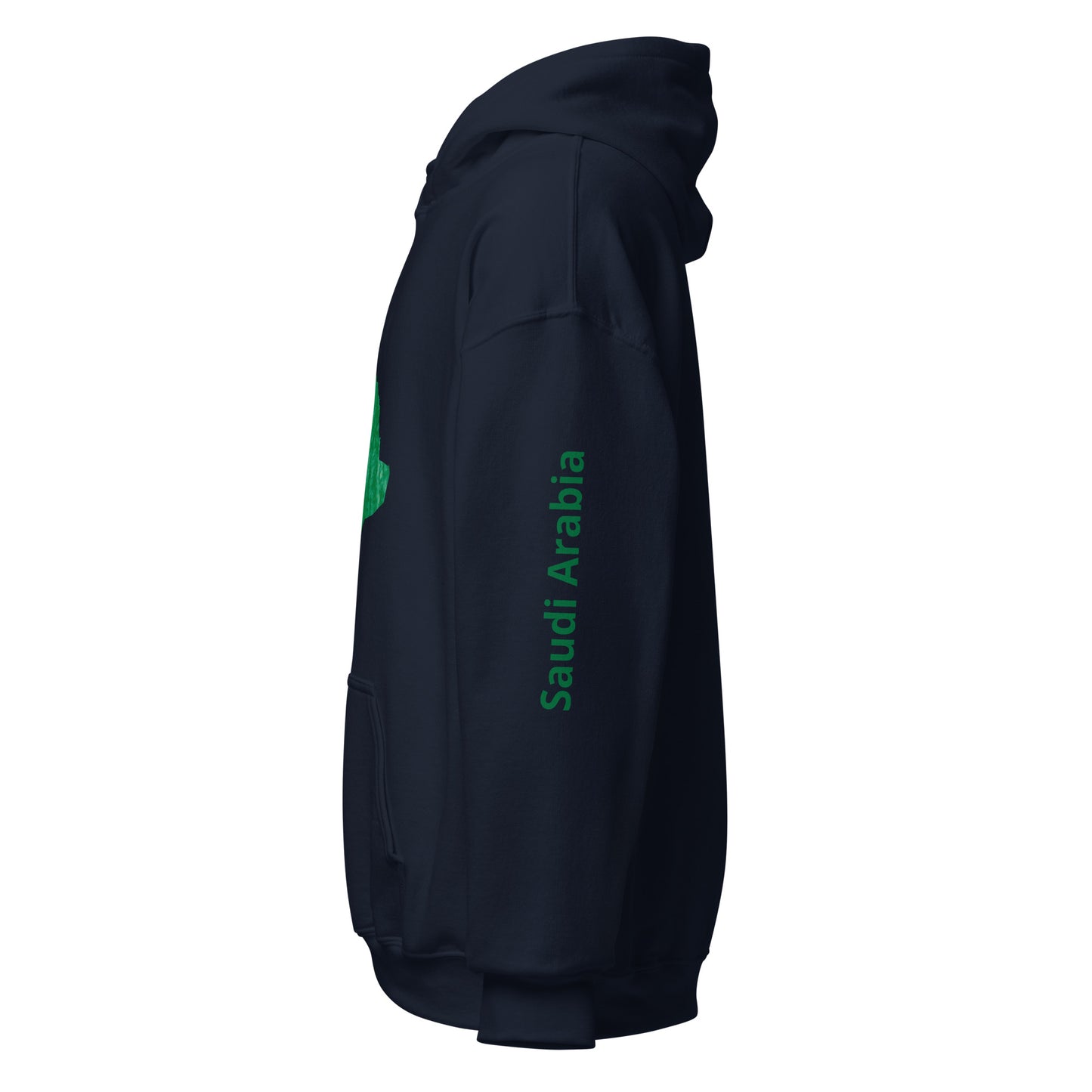 Saudi Arabia Map - Lightweight Unisex Hoodie