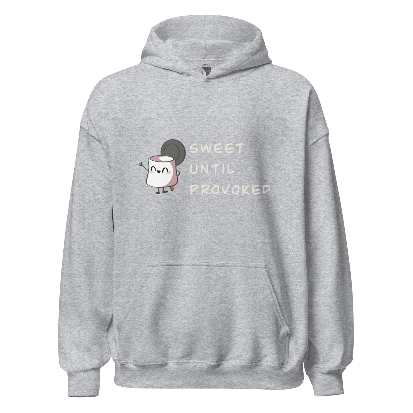 Sweet Until Provoked - Lightweight Unisex Hoodie