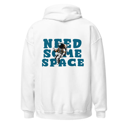 Need Some Space (Back) - Lightweight Unisex Hoodie