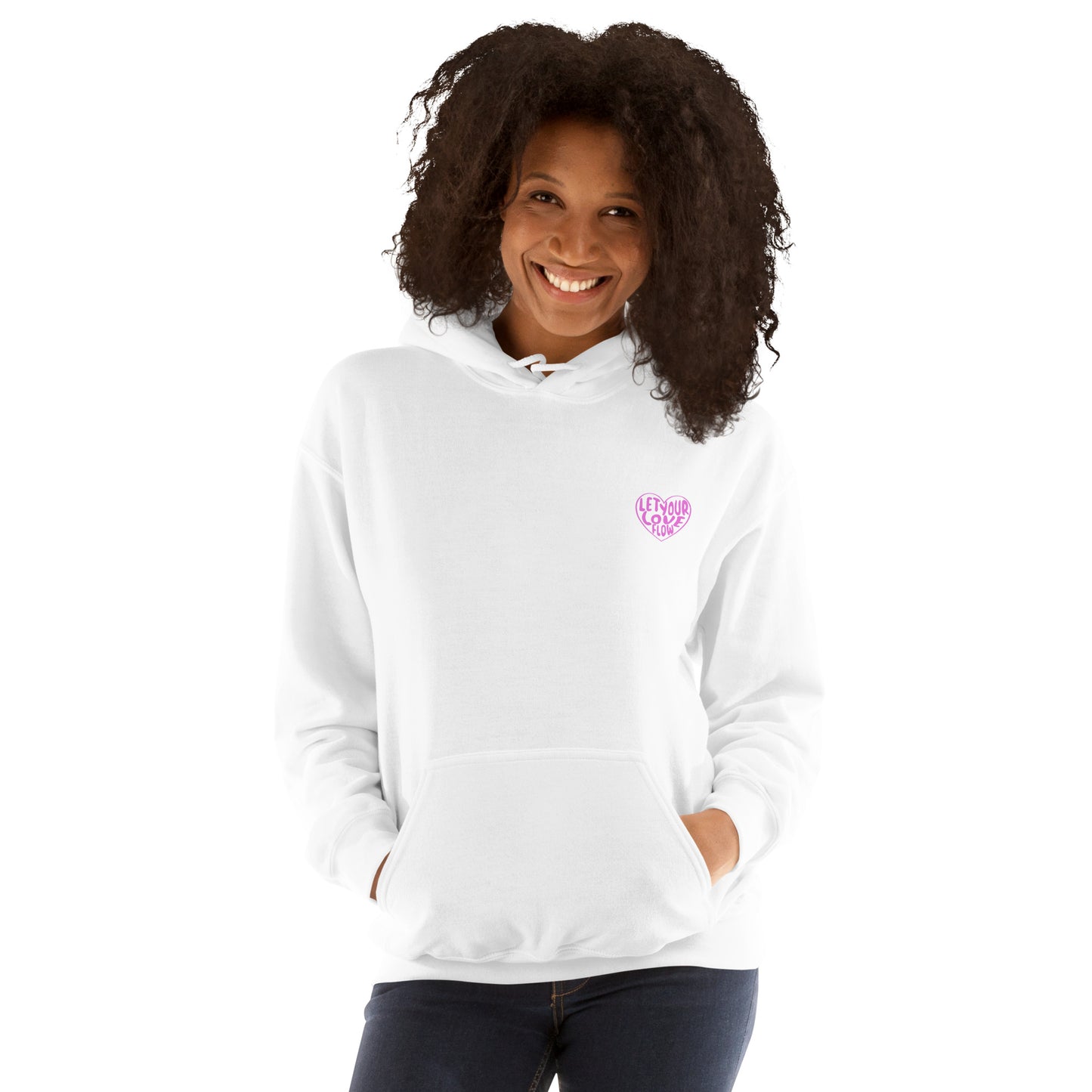 Let Your Love Flow - Lightweight Unisex Hoodie