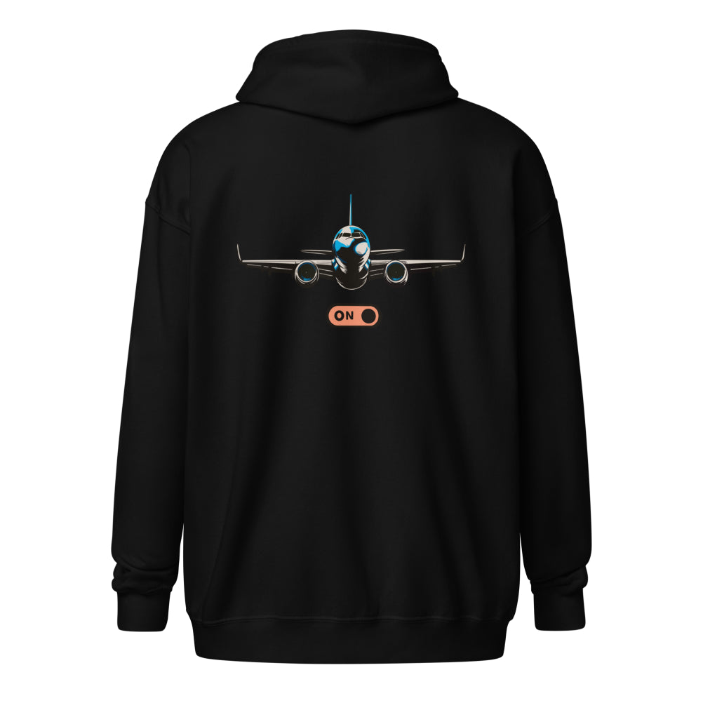 Flight Mode Zip Hoodie Set