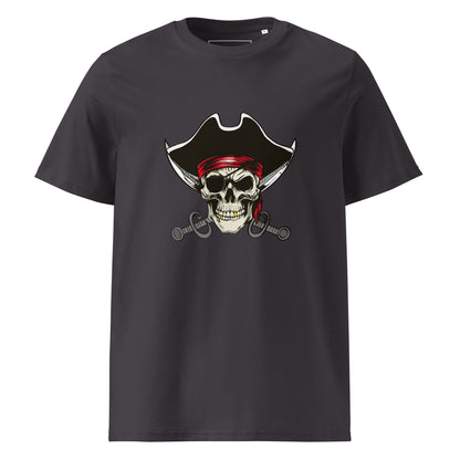 Skull Pirate - Unisex Organic Cotton T-shirt