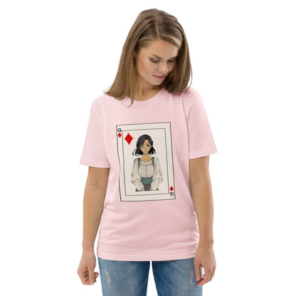 Queen of Diamonds - Unisex Organic Cotton T-shirt