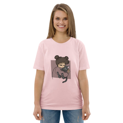 Cat Cuddles - Unisex Organic Cotton T-shirt