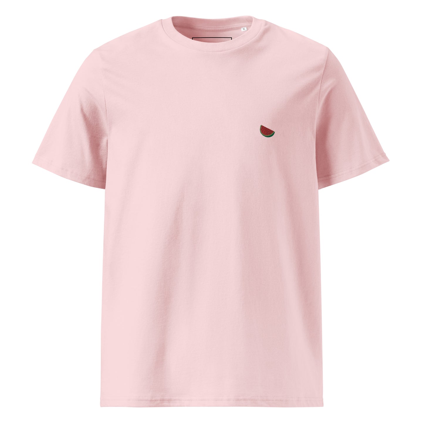 Watermelon - Embroidered Unisex Organic Cotton T-shirt