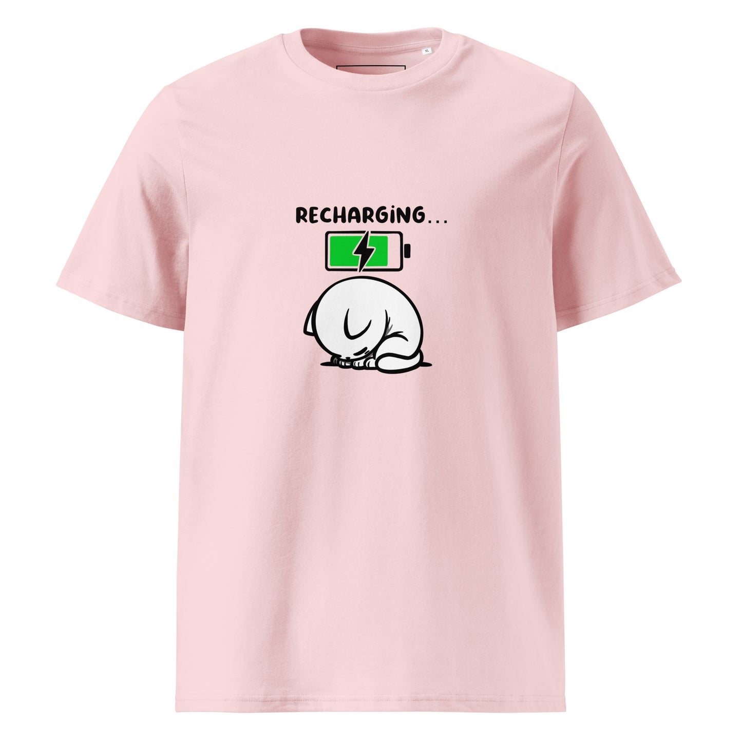 Recharging - Unisex Organic Cotton T-shirt