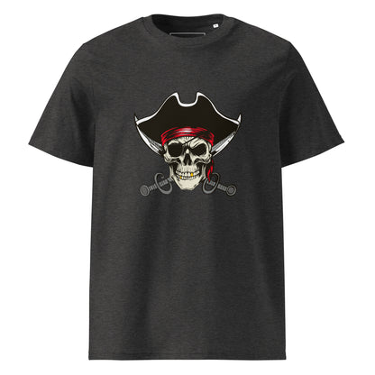 Skull Pirate - Unisex Organic Cotton T-shirt