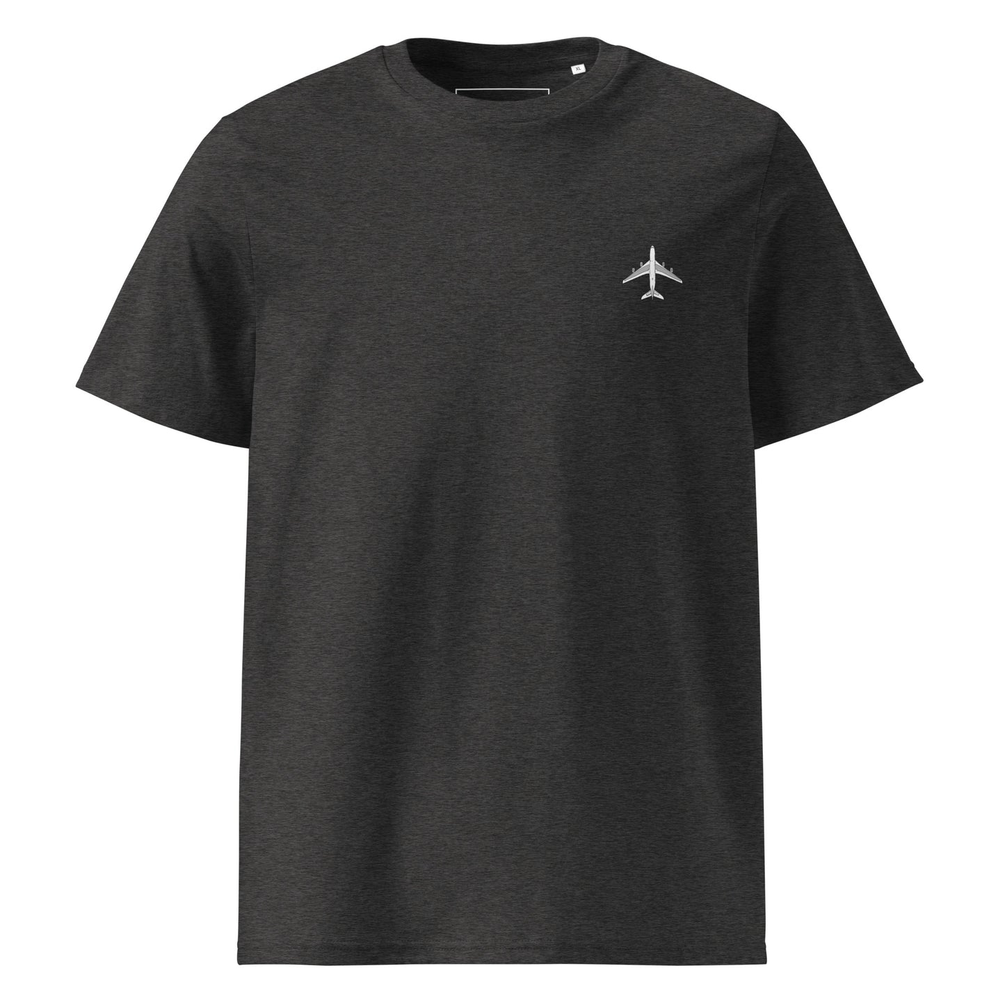 Aeroplane (small) - Unisex Organic Cotton T-shirt