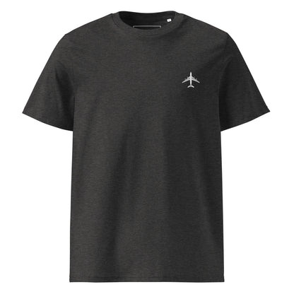 Aeroplane (small) - Unisex Organic Cotton T-shirt