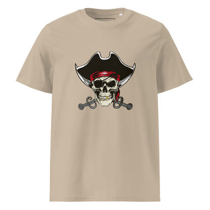 Skull Pirate - Unisex Organic Cotton T-shirt