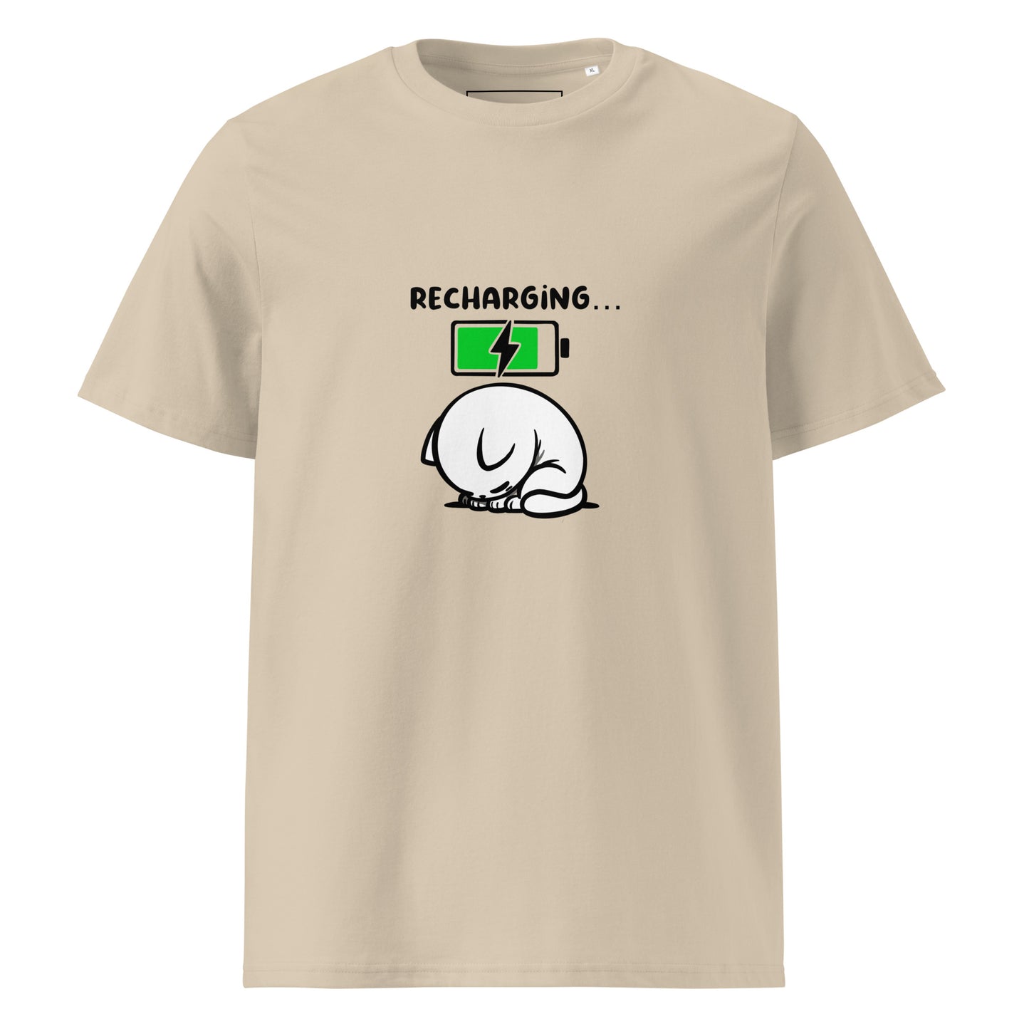 Recharging - Unisex Organic Cotton T-shirt