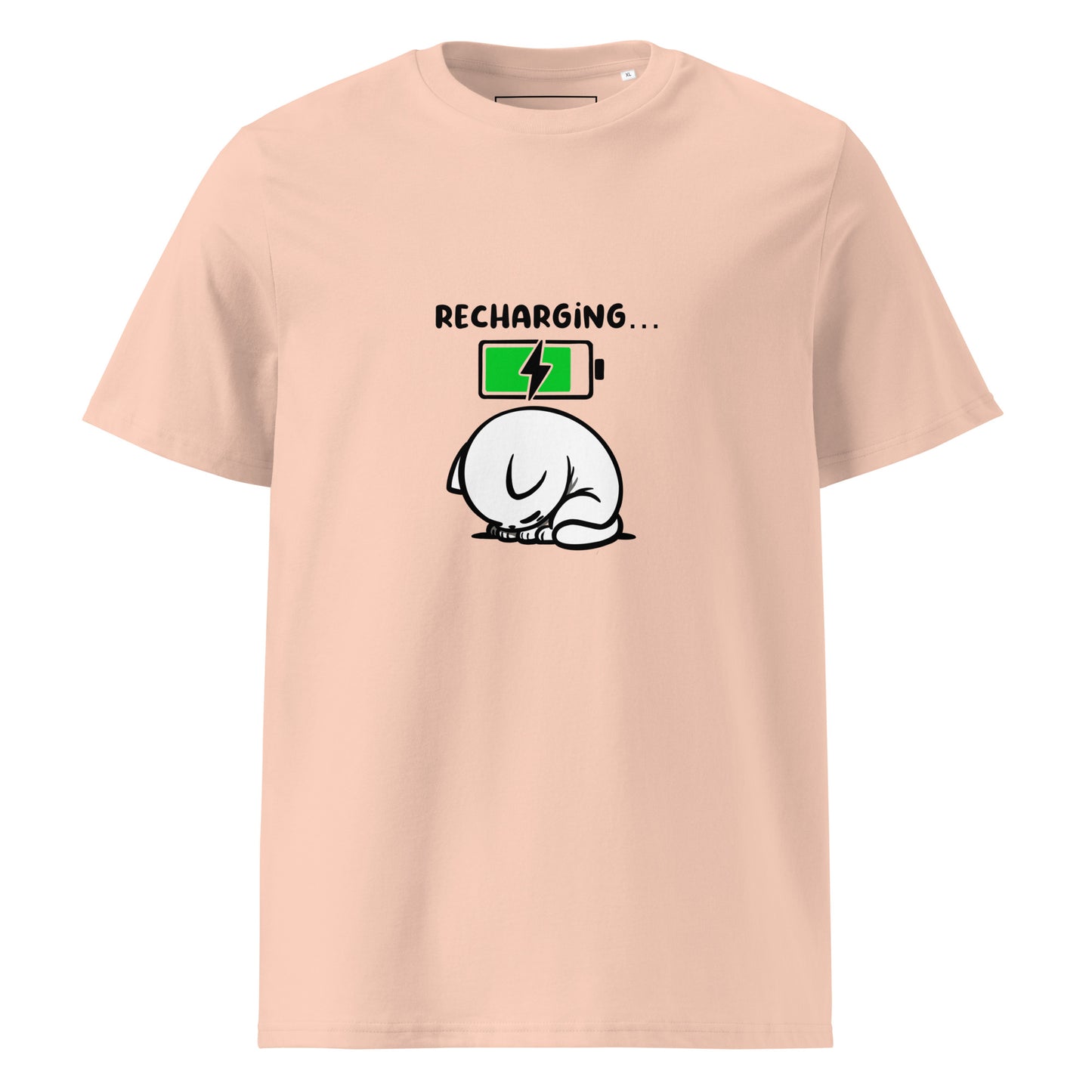 Recharging - Unisex Organic Cotton T-shirt