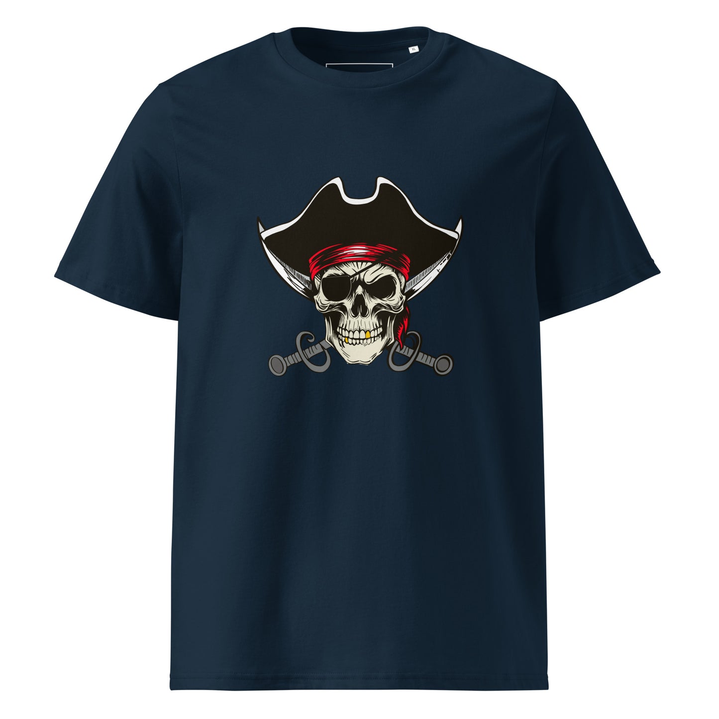 Skull Pirate - Unisex Organic Cotton T-shirt